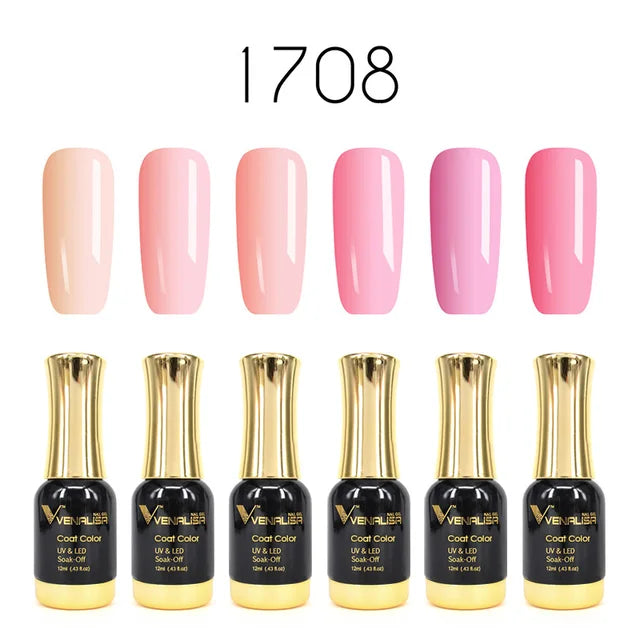 12Ml Nail Gel Polish Gorgeous Color on Top Great Coverage Nail Salon Used Soak off UV LED Gel Fall Nails Color Set