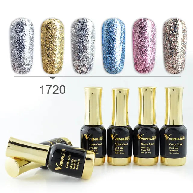 12Ml Nail Gel Polish Gorgeous Color on Top Great Coverage Nail Salon Used Soak off UV LED Gel Fall Nails Color Set