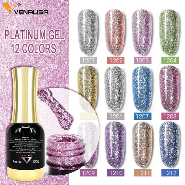 12Ml Nail Gel Polish Gorgeous Color on Top Great Coverage Nail Salon Used Soak off UV LED Gel Fall Nails Color Set