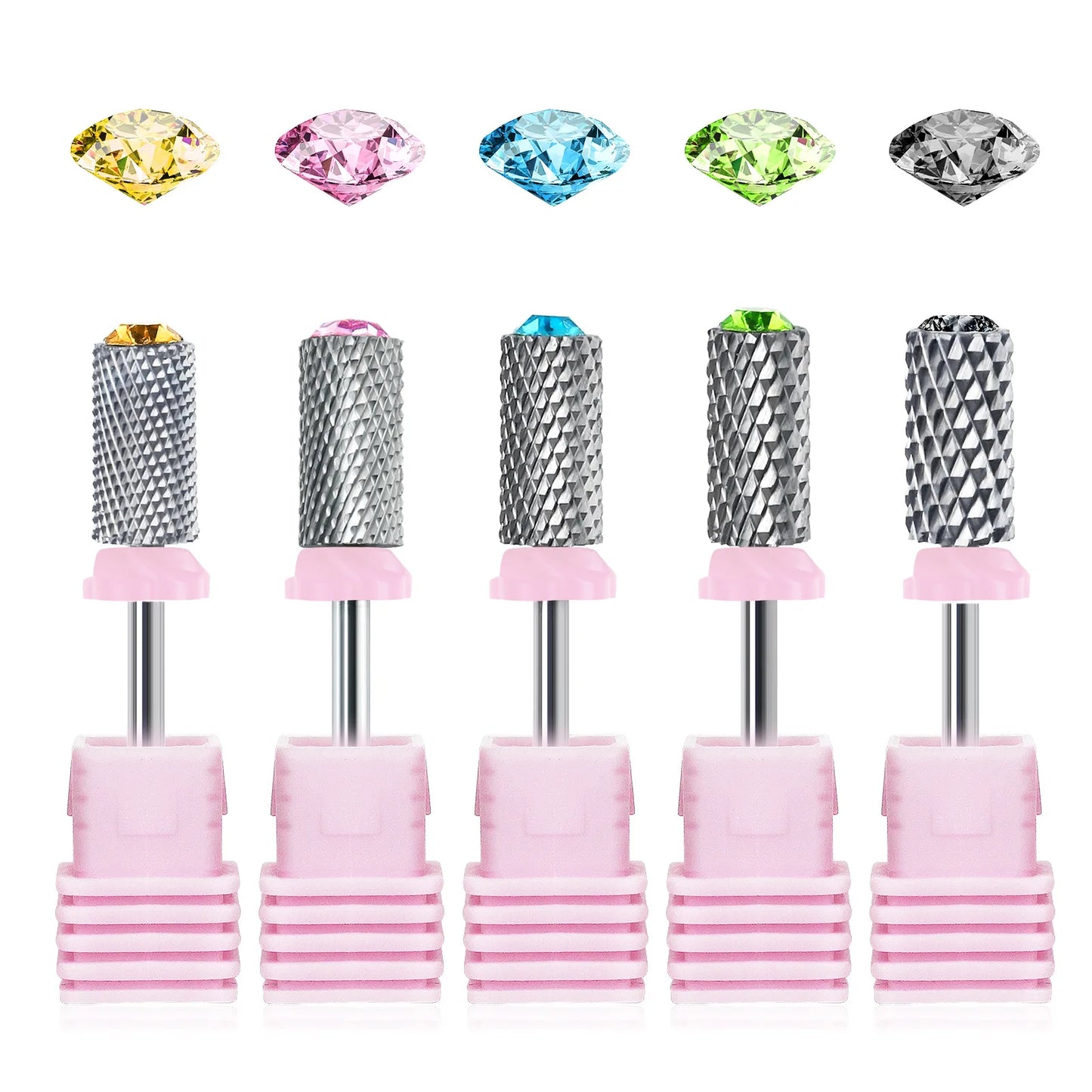 Rhinestone Carbide Nail Drill Bits .