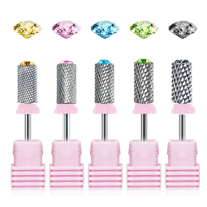 Rhinestone Carbide Nail Drill Bits .