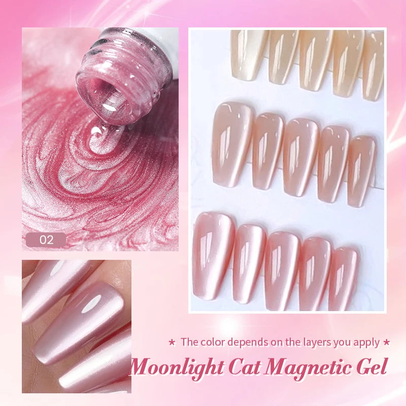 BORN PRETTY - Moonlight Cat Eye Gel Polish